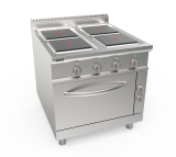 Saro Elektrisch Fornuis + Oven 4 Platen LQ - Model LQ / Cqe4le